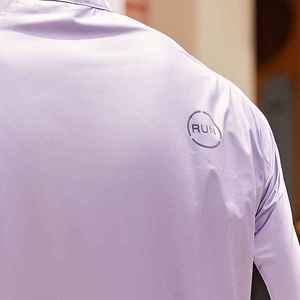 Chaqueta exterior Unisex con frente de camuflaje recubierta de media cremallera 100% poliéster Atlético transpirable impermeable a prueba de viento gimnasio correr - Product Image 3