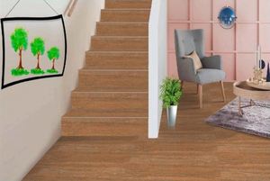 Premium Soon Ceramic Porcelain <b>Step</b> Riser Tiles 9mm Thick 300x1200mm Glossy Surface Water-Resistant Non-Slip for - Product Image 1