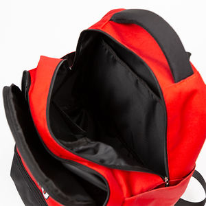 Sac à dos de sport d'équipe par sublimation, motif lettres en velours côtelé, pour l'école et les voyages, logo personnalisé, OEM ODM, imperméable, style de luxe SSTB-0007 - Product Image 5