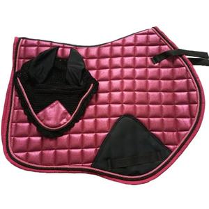 High Quality <b>Quilting</b> Full Size Horse Saddle Pad Cotton Equestrian Jumping Saddle Pad for Equestrian Horses - Product Image 6