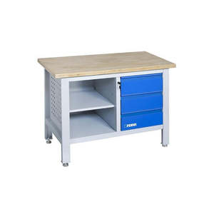 ชุดประกอบโต๊ะทำงานพร้อมตู้เก็บเครื่องมือ ปรับแต่งได้ รองรับ OBM และ OEM - Product Image 1