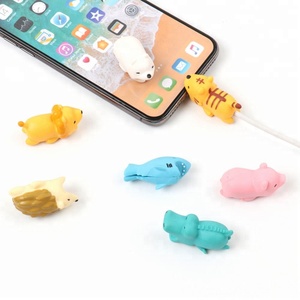 Dễ Thương Trái Cây Điện Thoại USB Cáp Bảo Vệ Cho Iphone Cáp chompers Dây Động Vật Cắn Sạc Dây Chủ Tổ Chức Bảo Vệ - Product Image 2
