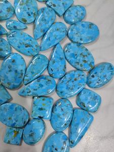 Cabujón turquesa de forma mixta, Gema suelta, joyería de piedras preciosas - Product Image 4