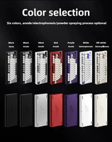 Clavier mécanique Weikav D75, clavier sans fil tri-mode, RGB personnalisé, clavier en alliage d'aluminium à démontage rapide et interchangeable à chaud
