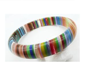 Bracelet en résine fait main, best-seller, meilleur design, bracelets en résine époxy, forme ronde, meilleure qualité, bijoux de mode, bracelet en résine - Product Image 3