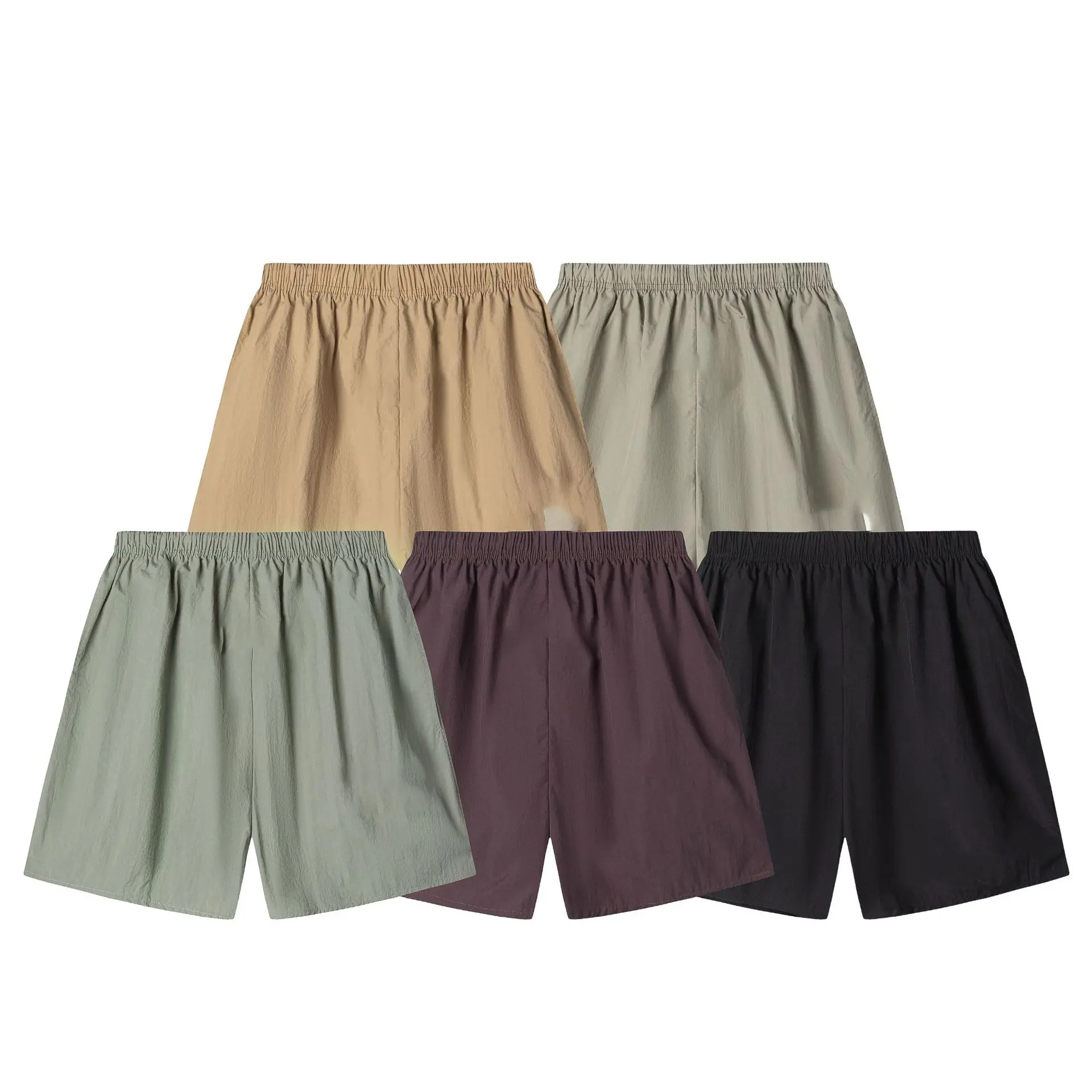 Oem logotipo personalizado Shorts masculinos novo FOG linha dupla shorts com estampa de letras essenciais para o verão que são unissex e venham