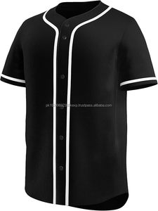 Maillots de Baseball et Softball pour Adultes Personnalisables en Usine Directe Style Décontracté Design Unique Bouton Respirant Caractéristique Vêtements Doux - Product Image 2