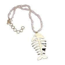 สร้อยคอกระดูกขัดเงาคุณภาพระดับพรีเมี่ยมทำด้วยมือสำหรับของขวัญวันหมั้นและวันครบรอบแต่งงาน - Product Image 4