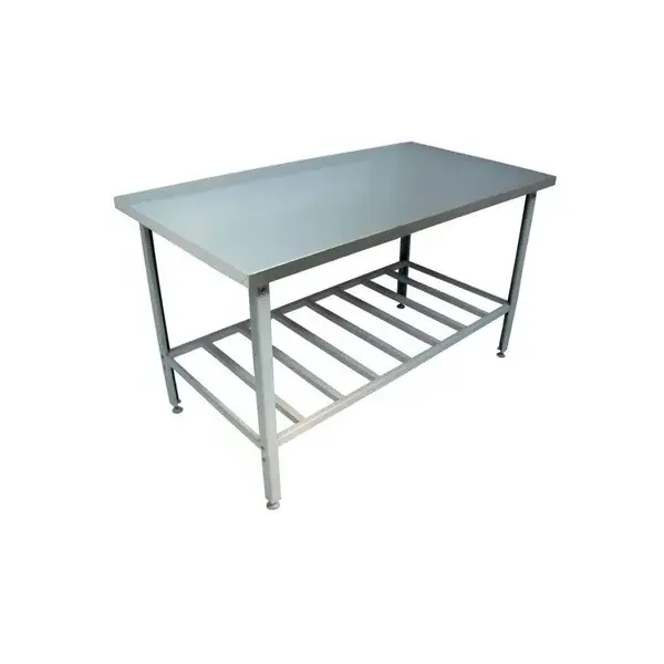 Welded Dismountable Stainless Steel Table Commercial Fast Food Kitchen Equipment Restaurant Supplies