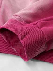 Clothing Manufacturer Custom Unisex <b>Men's</b> Terry Acid-Wash Zipper Tracksuits Heavyweight Cotton Distressed <b>Hoodie</b> With Sweatpants - Product Image 2