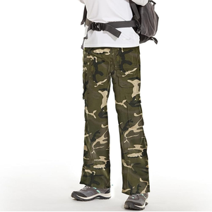 Pantalon cargo taille haute imprimé personnalisé pour femmes Pantalon cargo respirant en Cordura multi-poches pour la rue urbaine grandes tailles - Product Image 5