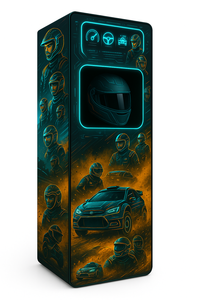 Nueva máquina expendedora de secado de limpieza de casco comercial de Singapur, equipo eléctrico de tecnología de niebla atomizada - Product Image 4