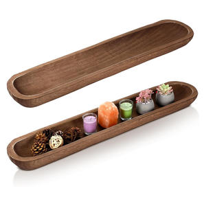 Bol à pâte en bois pour la décoration intérieure de la maison bougeoirs en bois faits à la main bols prix le plus bas - Product Image 1