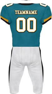 Uniforme de fútbol americano hecho a medida para jóvenes y hombres, ropa deportiva de equipo, tela transpirable de sublimación completa disponible - Product Image 4