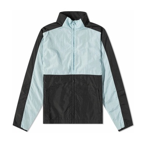 Streetwear personnalisé pour hommes, vestes de printemps en nylon hip hop, veste coupe-vent imperméable en polyester 100% - Product Image 1