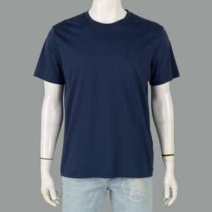เสื้อยืดคุณภาพสูงแบบเรียบๆ ปรับแต่งได้ ขายดี พร้อมโลโก้ เสื้อยืดลำลองผ้าฝ้ายสำหรับผู้ชาย - Product Image 6