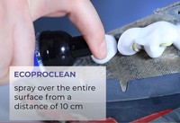 Ecoproclean Kit de Nettoyage Universel pour Baskets Biodégradable 2 Pièces – Entretien Éco-Durable des Chaussures Fabriqué en Italie pour l'Entretien Quotidien