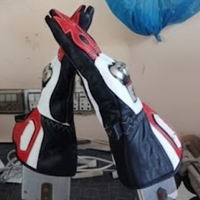 Guantes de Motocicleta de Protección Premium, de Cuero, a Prueba de Golpes, con Protección de Nudillos para Carreras y Conducción