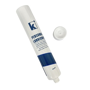 PE <b>Plastic</b> <b>Tube</b> for Packaging Hand Cream with Customized Logo Convenient Size Easy to Use White Screw Cap Flip cap Offset print - Product Image 3