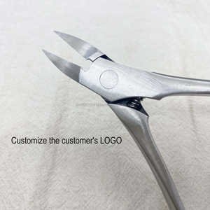 Ciseaux coupe-ongles en acier inoxydable de beauté professionnelle pince à cuticules en Silicone pour manucure pédicure élimination de la peau morte - Product Image 4