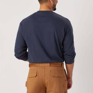 Men's <b>Waffle</b> Thermal Henley <b>Shirt</b> Warm and Comfortable for Cold Weather - Product Image 4