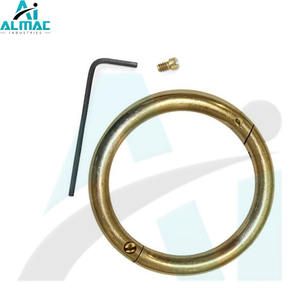ALMAC Anneau de nez de taureau en laiton inoxydable de qualité supérieure avec clé hexagonale Conception extra forte pour les bovins de grande race - Product Image 6