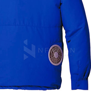 Sudaderas con capucha de refrigeración con logotipo personalizado Material de mezcla de algodón perfecto para el equipo o Clubwear Sudaderas con capucha de refrigeración - Product Image 5