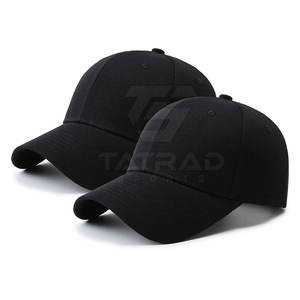 Casquettes de sport de couleur unie de haute qualité avec impression de logo personnalisé Casquettes de sport pour hommes - Product Image 1