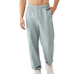 Pantalones de chándal de gimnasio informales para hombre, joggers atléticos transpirables para entrenamiento, pretina elástica con cordón, ropa deportiva de lona - Product Image 1