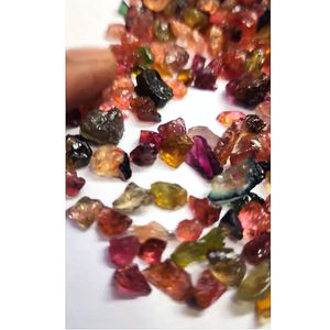 พลอยทัวร์มาลีนธรรมชาติ 680 ชิ้น ขนาด 6 มม. 12 มม. สีชมพูเขียว น้ำหนัก 785 กะรัต ขายส่งคุณภาพสูงจากแอฟริกา ราคา 79 ดอลลาร์สหรัฐ - Product Image 2