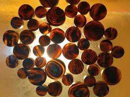 Boutons vierges de corne naturelle indienne boutons de corne pour les projets de couture accessoires de bricolage écologiques Blazers costumes manteau vêtement - Product Image 3