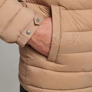 OEM Servicio de Diseño Propio Logotipo Hombres Burbuja Chaqueta de invierno de alta calidad de moda Desgaste Burbuja Chaqueta de invierno para los hombres - Product Image 5