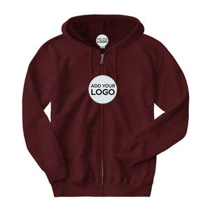 Sweat à capuche unisexe Bella & Canvas pour homme, modèle 3739, en polaire polycoton, fermeture éclair intégrale, 60 % coton peigné et filé à l'anneau, 40 % polaire en polyester - Product Image 5