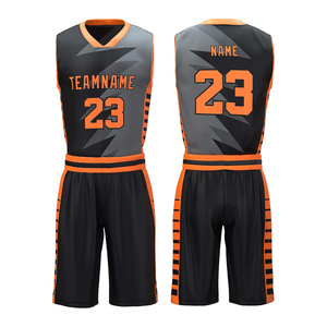 Maillots de basket-ball à sublimation personnalisés de qualité supérieure offrant des kits de jour de jeu d'entraînement sans manches durables et légers et respirants pour - Product Image 1