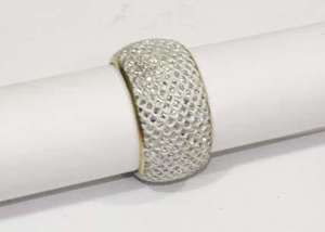 Vente régulière de ronds de serviette de table entièrement en bois avec revêtement argenté beau design dernier rond de serviette boîte à mouchoirs ronds de serviette - Product Image 5