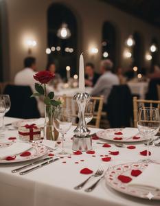 Vente flash, bougeoir rond en aluminium fait à la main, design simple européen, pour la Saint-Valentin, en argent et chrome. - Product Image 6