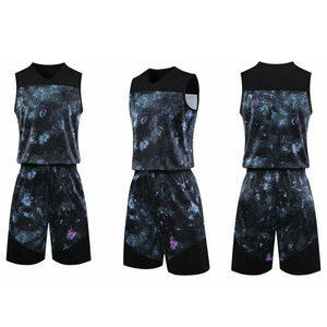 Uniformes de basket-ball de haute qualité conception personnalisée porter des uniformes de basket-ball en polyester Offre Spéciale uniformes de basket-ball confortables - Product Image 2