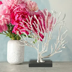 Artistic Aluminium Dog Gold-Plated 3D Fountain Sculpture Modern Luxury Desk Art Decoration with Polished Finish - Product Image 2