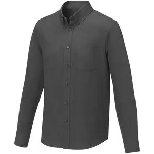 Customizable <b>Long</b>-<b>Sleeved</b> Pollux <b>Polo</b> <b>Shirts</b> for Promotional Merchandising - Product Image 3