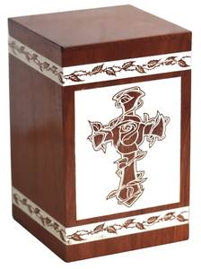 Wooden Urn Box <b>For</b> Adult <b>Ashes</b> Cremation Urns <b>For</b> Male and Female Decorative Urns Funeral - Product Image 4