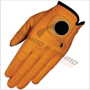 Gants de golf verts pour femmes sur mesure nouveau style anti-dérapant en cuir de mouton importé respirant et adhérent pour le sport - Product Image 4