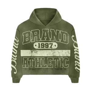 Survêtements en molleton souple à capuche pour unisexe Vente en gros pas cher - Product Image 2