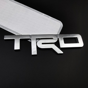 For TRD Letter <b>Decal</b> for Car Tailgate-Black Styling Emblem Waterproof <b>Vinyl</b> Easy to Apply - Product Image 4