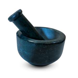 Imam Dasta de mármol de color negro de calidad de lujo para accesorios de cocina, mortero y Maja a los precios más bajos - Product Image 6