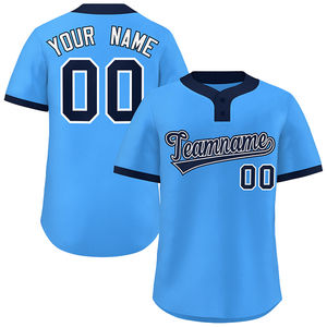 Camiseta de Béisbol Personalizada para Hombre, Tejido Ligero y Transpirable, Absorbe la Humedad, Antibacteriana, Tallas Grandes Disponibles para Deportes de Equipo - Product Image 1