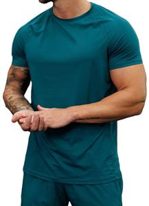 ชุดเสื้อและกางเกงขาสั้นผู้ชายสำหรับฤดูร้อน คุณภาพสูง รับสกรีนโลโก้ ระบายอากาศได้ดี ผลิตจากโพลีเอสเตอร์/คอตตอน มีทุกขนาด - Product Image 2