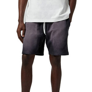 กางเกงขาสั้นเอวยางยืดผ้าฝ้ายพิมพ์ลายกรดสำหรับผู้ชาย ไซส์ใหญ่ สไตล์ไฮสตรีท ผ้าฝ้าย 100% รับผลิตตามแบบ พร้อมสกรีนโลโก้ - Product Image 1