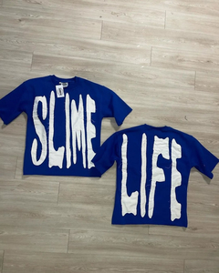 เสื้อยืดผู้ชายทรงหลวมผ้าคอตตอนทอระบายอากาศได้ดีแนวสตรีทแวร์ผ้า100% เฮฟวี่เวท - Product Image 1