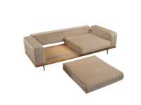 Ensemble de canapés modulaires LOREN LUXURY MODERN EUROPEAN STYLE pour salon, en bois, pour cuisine, atelier et entrepôt