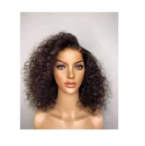 Alta Qualidade Frete Grátis Cutícula Alinhada Não Transformados Cabelo Virgem Cabelo Humano Full Lace Wigs Bets Vender cabelo vietnamita cru